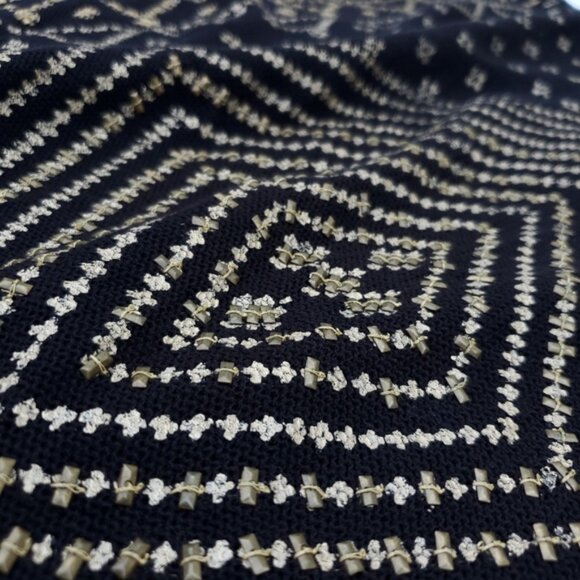 Free People New Romantics Black Beaded Shift Dress - Picture 4 of 10